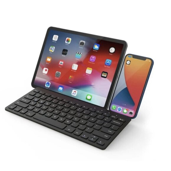 Surf ONN Compact Wireless Bluetooth Keyboard for Smartphone & Tablets, New - Picture 8 of 12